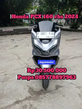 Honda PCX 160 cbs tahun 2024 gress