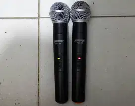 Sepasang Wireless Mic,Shure PGX88,baca deskripsi,murah,NET.