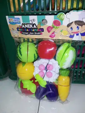 Mainan Anak Aneka Buah Sayur