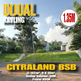 TANAH KAVLING 162m2 SAMPING TAMAN FASUM IVY PARK BSB NGALIYAN SEMARANG