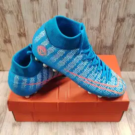 Sepatu Bola Original Nike Mercurial Superfly 7 CR7 AG Blue Size 42