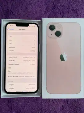 Iphone 13 pink inter all operator bukan SIMLOCK