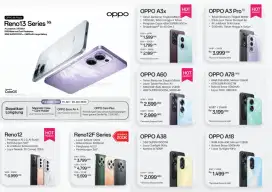 Oppo Reno 13 Series - Garansi Resmi Indonesia