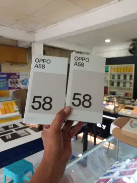 ( Respon cepat wa ) Oppo A58 8/128 Garansi resmi 1thn