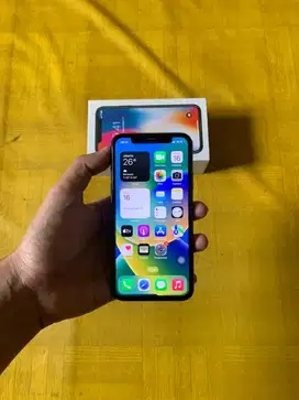 Iphone X 64GB Fullset mulus