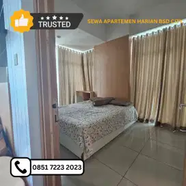 Disewakan apartemen harian sky house bsd