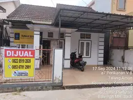 DIJUAL RUMAH DI JLN. SWADAYA KOMP. ZURIHA INDAH BLOK  A7  PLG