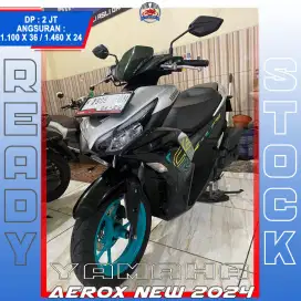 YAMAHA AEROX NEW 2024 LIKE NEW BOLOH HIKMAH MOTOR KEPUH MALANG