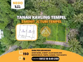 Tanah Kavling Kecil Tempel Sleman Akses Mudah