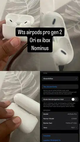 Airpods pro gen 2 ex ibox