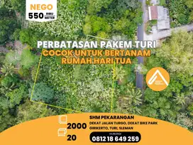 Tanah Pekarangan Cocok Untuk Bertanam Hari Tua Perbatasan Turi Pakem