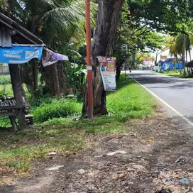 tanah murah tabanan pantai soka jalan utama view pantai