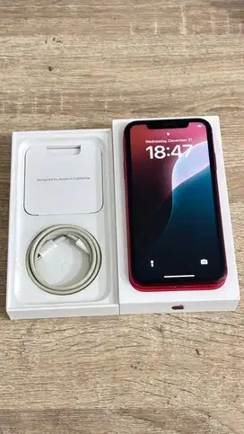 iphone 11 128gb ibox red / merah