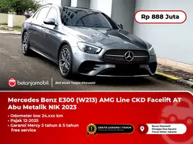 [PAJAK 12-2025] Mercedes Benz Mercy E 300 E300 AMG Line AT Abu  2023