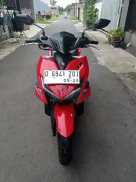 JUAL AEROX VVA STANDAR 155 TAHUN 2019 SS KOMPKUT PAJAK ISI SIAP PAKE