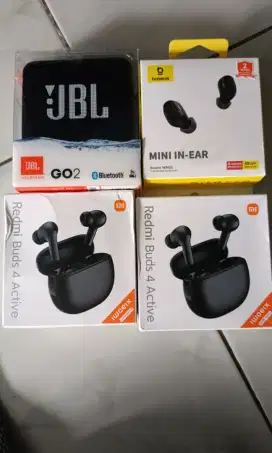 JBL Go 2 & TWS Xiaomi