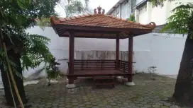 Gazebo 2x3 kayu kelapa