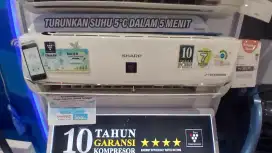 CICILAN AC SHARP 1/2PK SEGAMPANG ITU DI HOME CREDIT