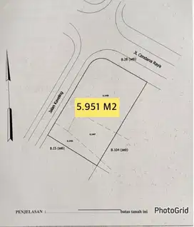 Dijual Cepat Kavling Industri 5960 M2 Lippo Cikarang