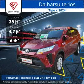 Daihatsu terios 2024 tipe x manual