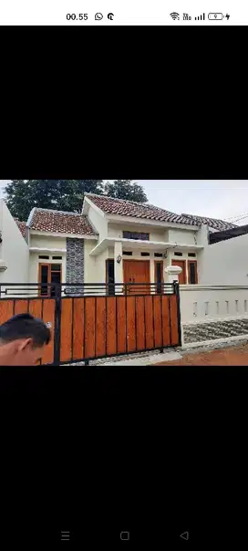 rumah murah di bojong sari sawangan Depok cash dan KPR bank