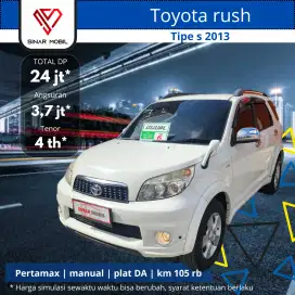 Toyota rush 2013 tipe s manual