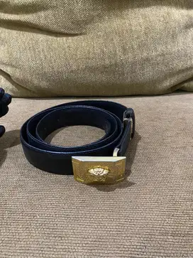 Tali pinggang sabuk belt versace leather meduza original