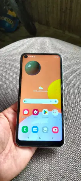 Samsung galaxy A11 4G LTE 3/32 sidik jari batangan normal siap pakai