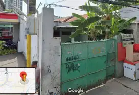 Di jual cepat tanah ada gedung mess dan rumah