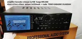 amplifier karaoke kualitas bagus