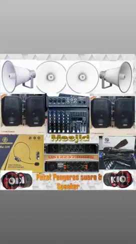 Paket Audio Mesjid & Audio sound system