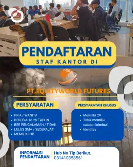 DICARI SEGERA STAF KANTOR