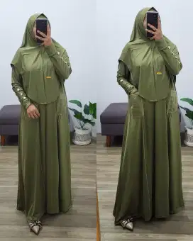 GAMIS ABAYA SAKU -  FASHION WANITA