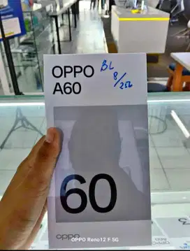 jual oppo A60 msh baru blm di buka dan dipake ram 8/256