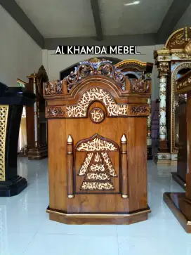 mimbar masjid mushola khutbah #04