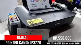 JU-AL PRINTER IP2770 SUDAH INFUS