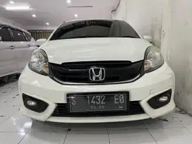 HONDA BRIO SATYA 1.2E CVT 2017 MATIC PAJAK BLN 1/2026 KREDIT TDP MINIM