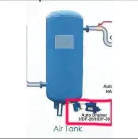 Auto Drain Tangki Udara Kompresor Zero Loss HDP-Q30