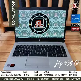 Laptop HP 438 G7 Intel Core i7 Gen 10 Vga Amd Radeon