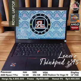 Laptop Lenovo Thinkpad X395 Amd Ryzen Pro 7