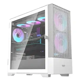 PC GAMING RENDER I3 14100F RAM 32GB VGA XFX RX 6600 8GB GDDR6