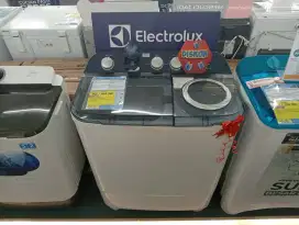 Mesin Cuci 2 Tabung Electrolux 7 KG Bisa Dicicil Tanpa DP Bunga 0%