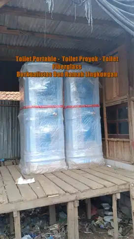 Wc Bahan Fiberglass Toilet Event, Toilet Portable, Toilet Ramah Lingku