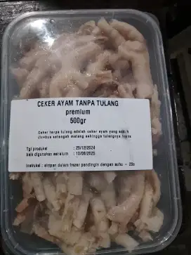 Ceker tanpa tulang Frozen 500 gr