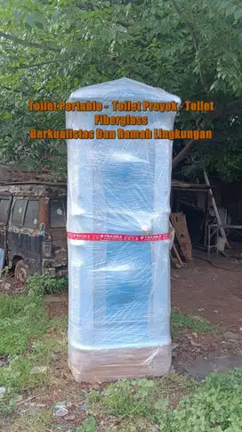 Toilet Portable, Toilet Fiberglas,Toilet Darurat Anti Penuh Ramah Ling