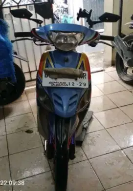 Jual unit Mio 2009 surat lengkap pajak off 2020 motor terawat.