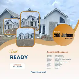 RUMAH SIAP HUNI 200 JT AN PROMO CASH DI ANGGASWANGI SIDOARJO