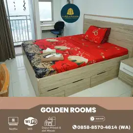 SEWA APARTEMEN SPRINGWOOD HARIAN MURAH CUMA 100K