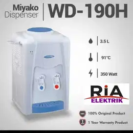 DISPENSER MIYAKO WD 190 PH ( PANAS / NORMAL )