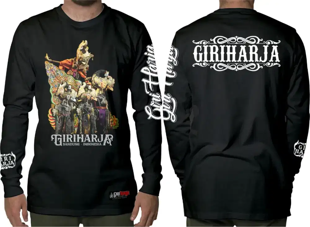 Kaos motif wayang GIRIHARJA MERCHANDISE